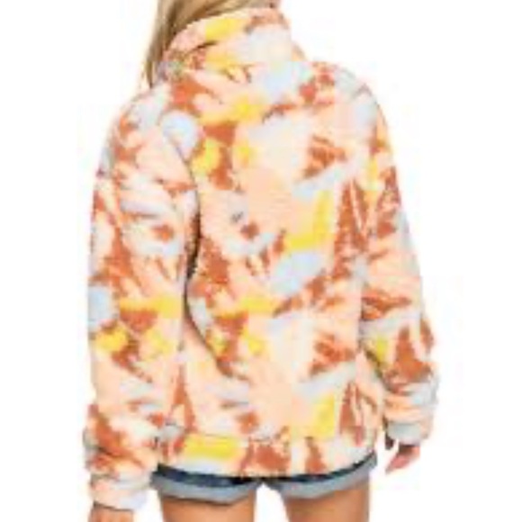 NWT ROXY bonfires on the beach thick Sherpa size S/M - Picture 2 of 13